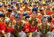 Acehnese hold mass dance for Indonesian independence day