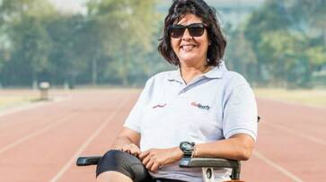 National Sports Day: Paralympic winner Deepa Malik receives Khel Ratna award