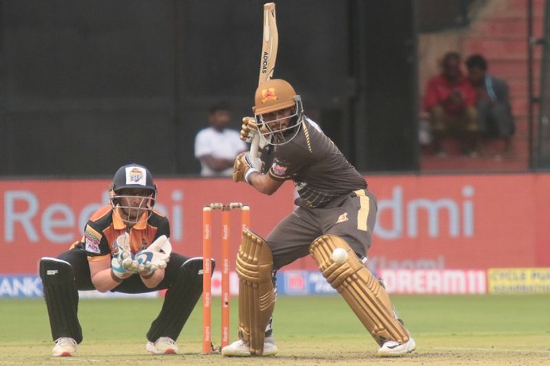 KPL 2019 Nihal Ullal half century helped shivamogga lions to beat Hubli Tigers