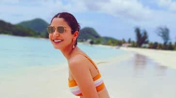 Anushka Sharma trolled again for 'sun-kissed' bikini pic