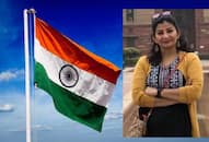 in London pakistani and khalistani protesters was trying to torn our national flag, but indian lady snatched tiranga from their hands