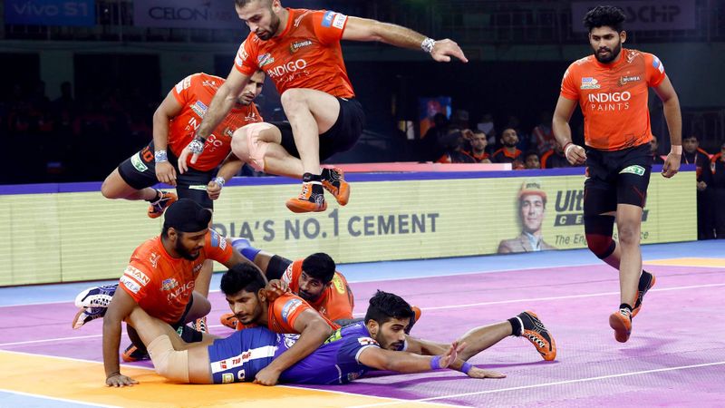 PKL 2019 Haryana Steelers beat U Mumba to leapfrog them in standings