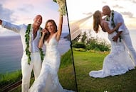 Dwayne Johnson marries longtime girlfriend Lauren Hashian in secret Hawaiian wedding (Pictures)