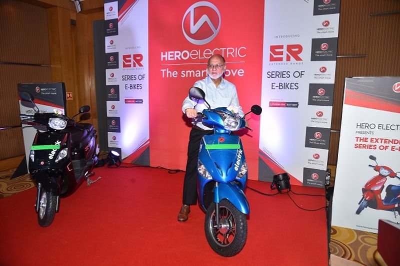 Hero Electric launches extended range variants of the Optima and Nyx scooter