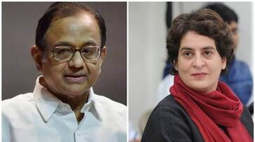 INX media case Chidambaram being shamefully hunted down for speaking truth says Priyanka Gandhi