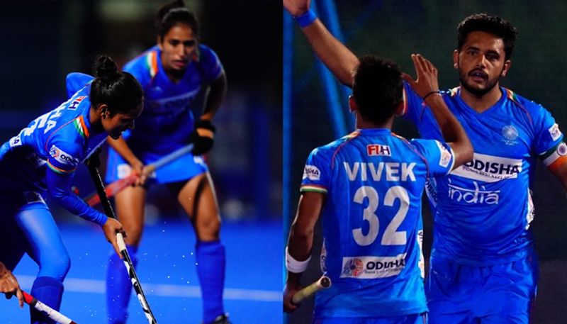 Olympic test event Indias men's and Women's Team Enters Final