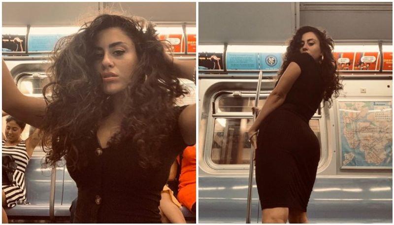 Woman's Photo shoot On A Train Viral