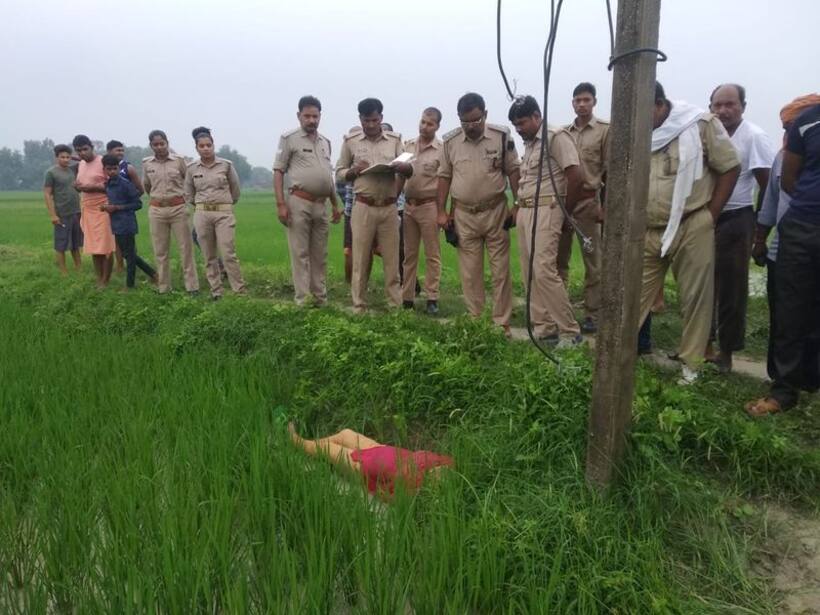 हाइवे के किनारे खेत मे मिली युवती की लाश, गैंगरेप के बाद हत्या की आशंका