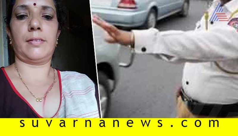 Bengaluru Traffic Police Assaults Woman Motorist