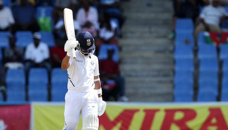 Ind vs WI 1st Test Team India go past 200 as rain forces early Stumps