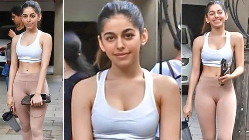 जिम के बाहर दिखी एक्ट्रेस की बेटी तो लोग उड़ा रहे मजाक, एक ने कहा  'कोई और पैंट नहीं मिली दीदी'