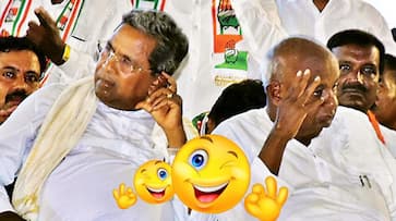 Deve Gowda and Siddaramiah Friends in power foes in defeat