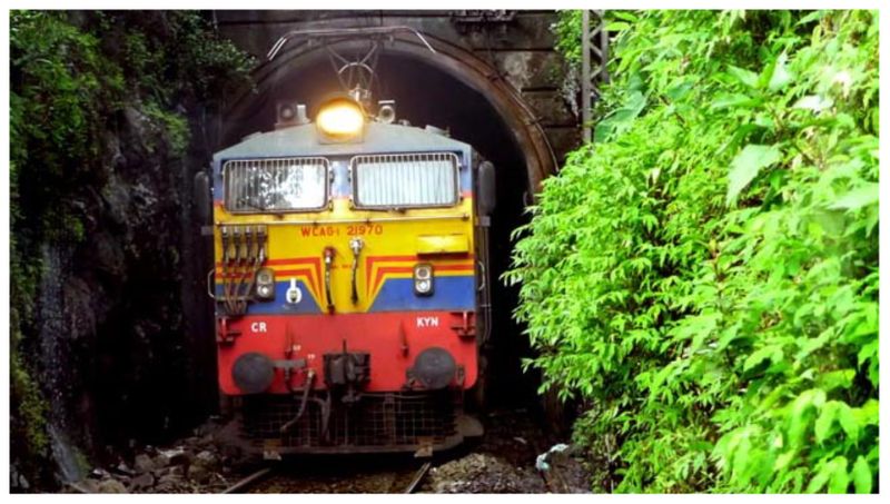 Train cancelled and diverted due to heavy rain and land slip in Konkan rail