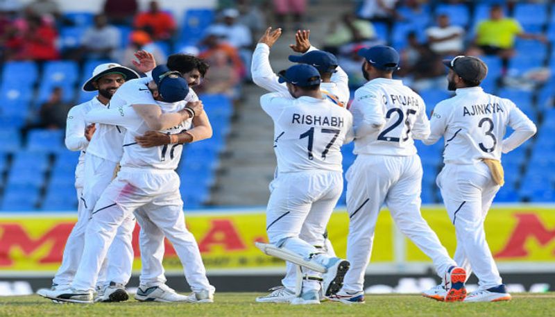 Team India Take 75 Runs Lead Over Windies In 1st Innings