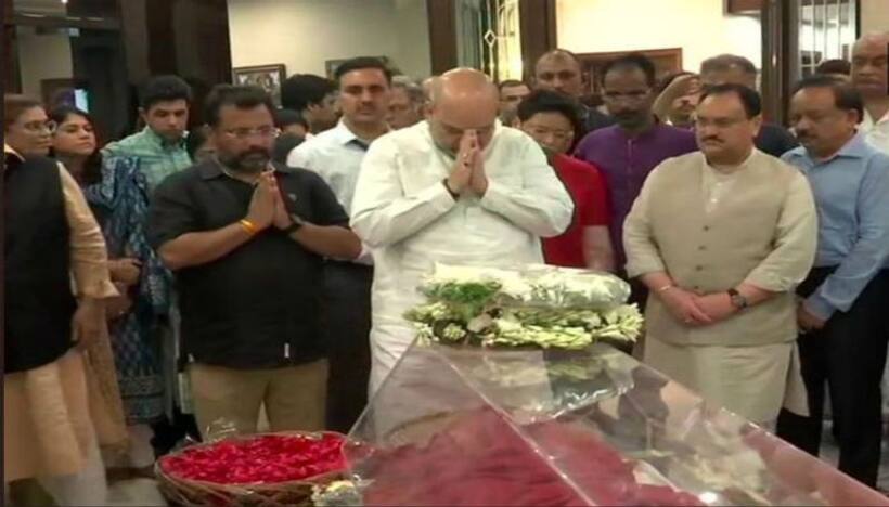 भाजपा मुख्यालय से निकलेगी पूर्व केन्द्रीय मंत्री अरुण जेटली की अंतिम यात्रा, निगम बोध घाट पर होगा अंतिम संस्कार