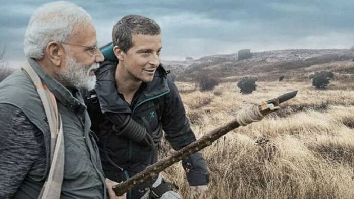 मन की बात: मोदी ने किया खुलासा, Man vs wild शो में उनकी हिंदी को कैसे समझ रहे थे बेयर ग्रिल्स