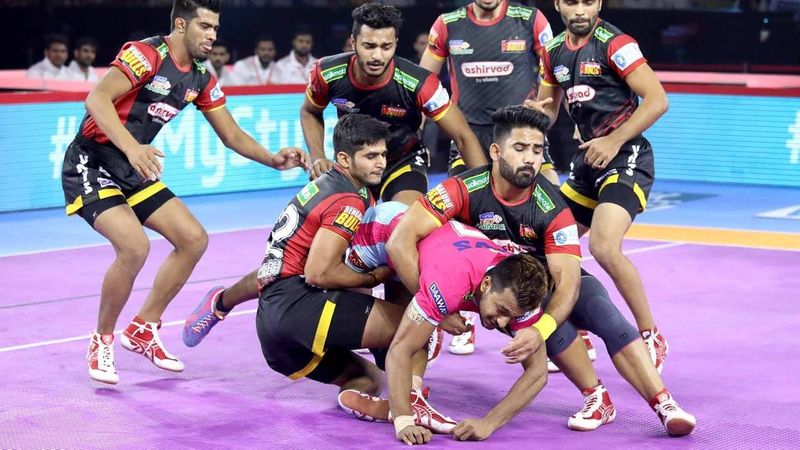 PKL 2019 Bengaluru Bulls comfortable victory Jaipur Pink Panthers