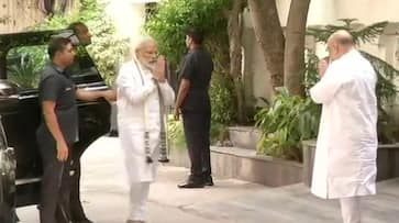 PM Modi visits family of former finance minister Arun Jaitley