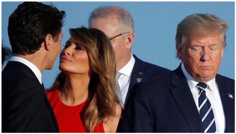 truth behind the picture melania kissing trudieu