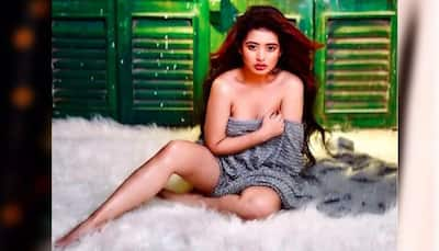 বিলাসবহুল 'ইয়টে' শুয়ে লাল অন্তর্বাসে 'HOT' পোজ এনার, ঠোঁটের গাঢ় লিপস্টিকে চড়ছে উষ্ণতার পারদ