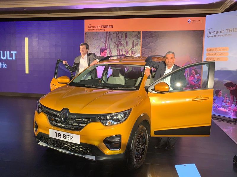 Renault launch triber mpv car in India