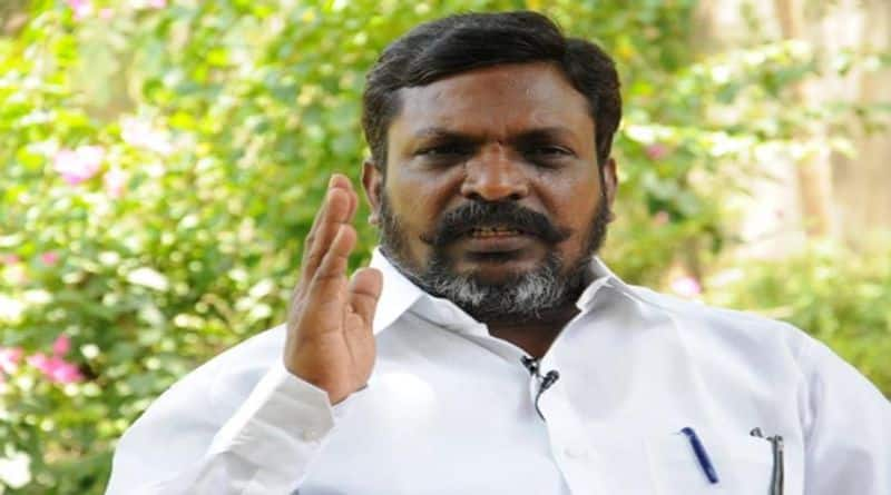 stalin should travel to the northern states to bring down the bjp says thirumavalavan