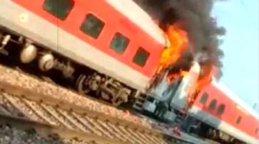 Telangana Express train catches fire in Haryana; no casualties reported