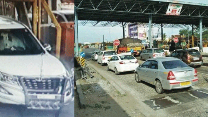 madurai toll gate gun shooting