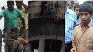 See the charisma of the above: a child trapped in a water tank for ten days,  ending hunger from drinking water