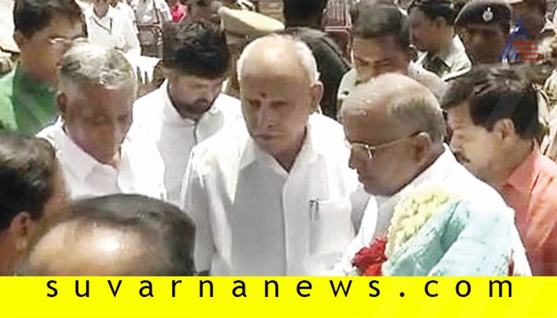 JDS MLA GT Devegowda Again Visits CM BS Yediyurappa House