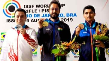 ISSF World Cup Abhishek Verma gold Rio de Janeiro