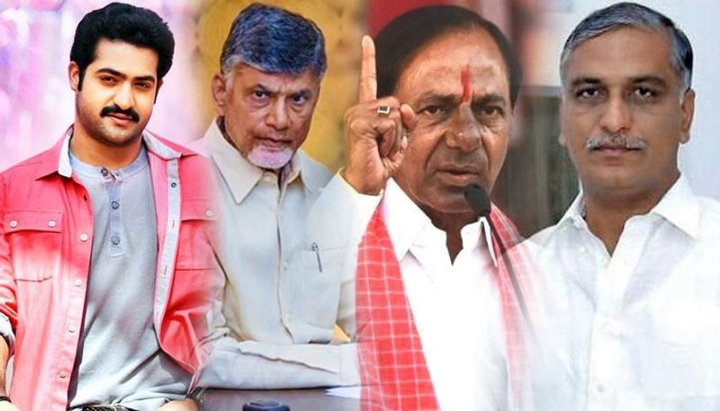 Etela rajender context, Comparison between Jr NTR and Harish Rao