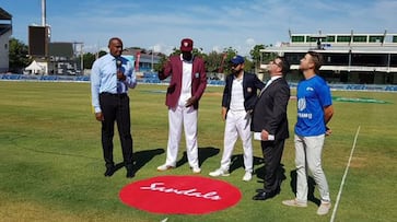 India West Indies 2nd Test toss report Kingston