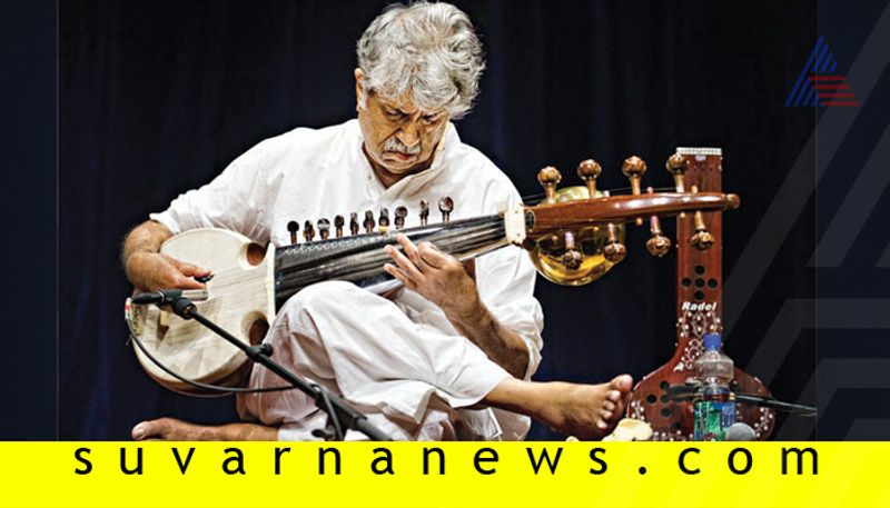 Sarod Pandit Rajeev Taranath to be felicitated on september 1st in mysore