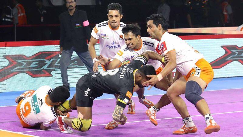 PKL 2019 Puneri Paltan defeat Telugu Titans to move above them in the league standings