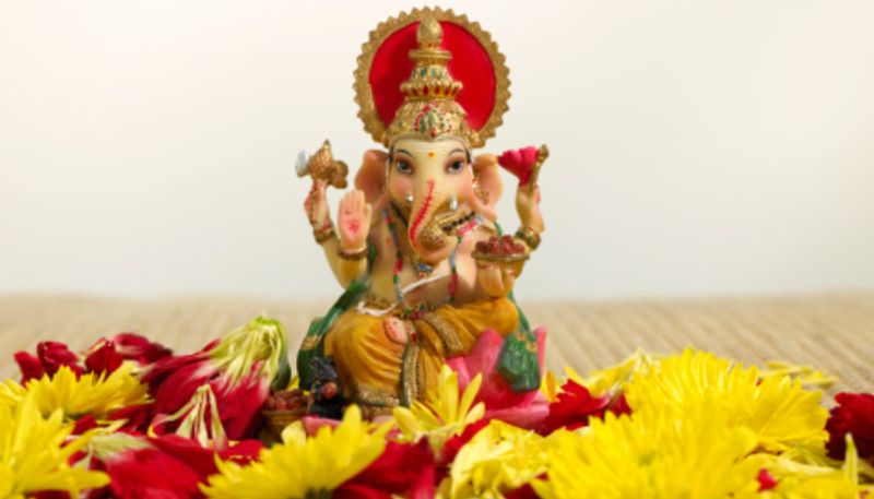 Ganapati idol falls Down Mahaganapati Homa performed in Davanagere