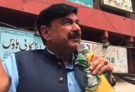 Watch Video: Pakistan railways minister Rasheed Ahmad speaks against PM Modi, gets electric shock