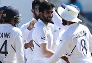 India vs West Indies 2nd Test Day 2 report Bumrah hat-trick Vihari ton