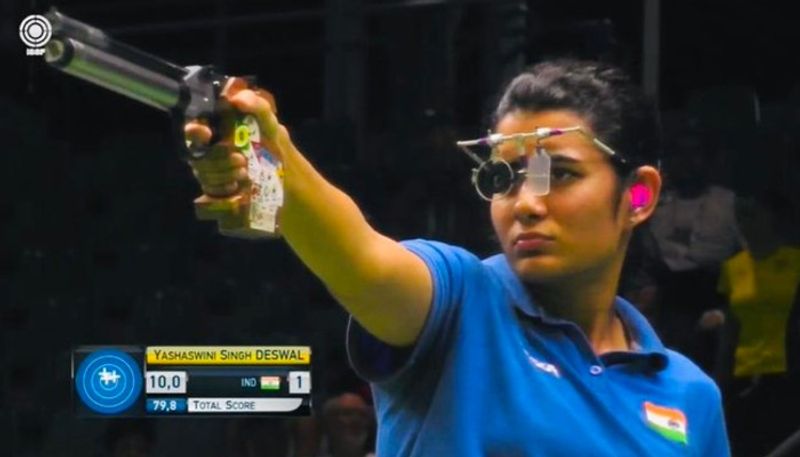 ISSF World Cup 2019 Yashaswini Singh clinches gold in 10m pistol wins Olympic quota place