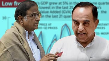 Chidambaram mocks Modi govt for 5% GDP, Subramanian Swamy counters it, says 5% can refer to commissions as well