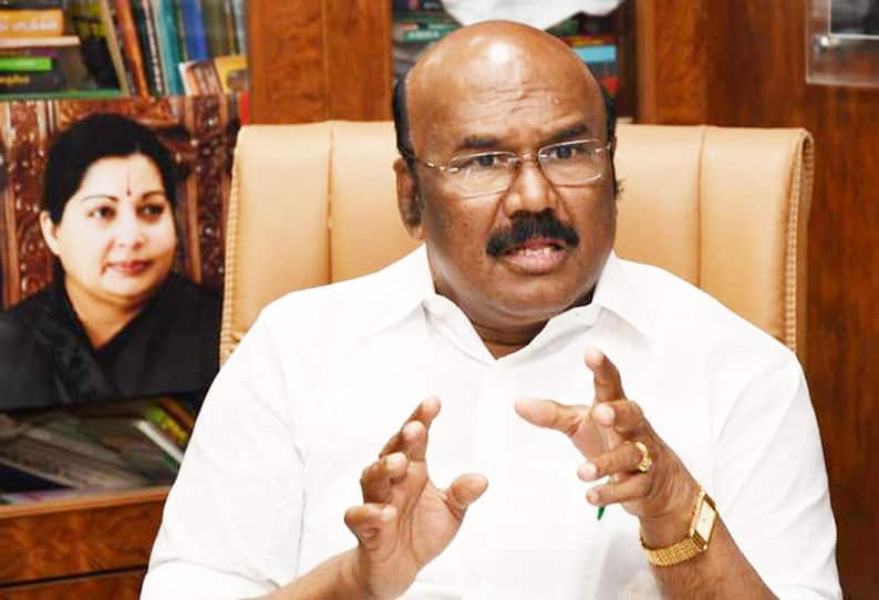 There is no talk of a coalition government...minister jayakumar