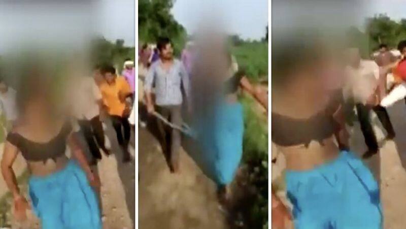 A young girl who was torn and killed as a teenager..   Shocking video ..!