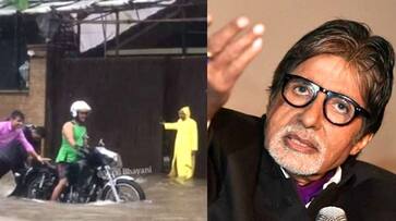 Mumbai rains: Amitabh Bachchan's home Prateeksha waterlogged, fans worried (Watch)