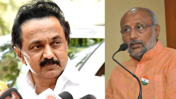 Chief Minister M K Stalin has congratulated CP Radhakrishnan on his assumption of office as the Governor of Jharkhand