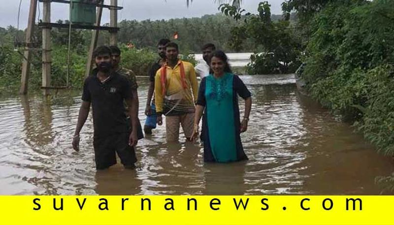 More than 30 houses submerged as sharavathi river swells in Uttara Kannada