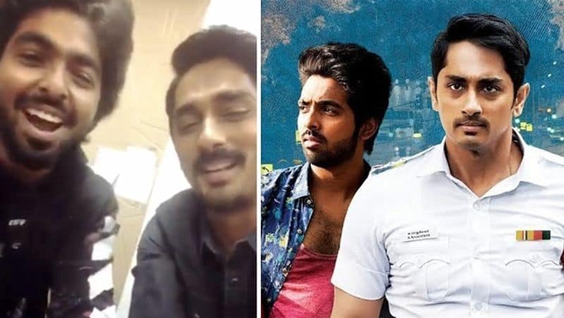 GV Prakash, Siddharth releases video with Pichikkaran film director