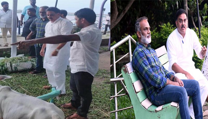 vangaveeti radha krishna met janasena chief pawan kalyan at dindi resorts