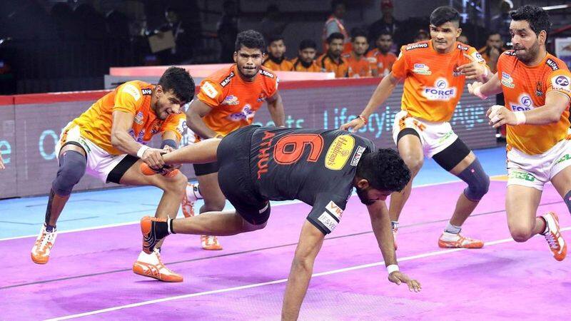 PKL 2019 Puneri Paltan U Mumba match end with Thrilling Tie