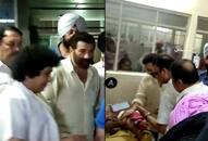 Gurdaspur explosion: MP Sunny Deol visits blast victims