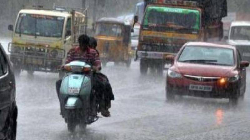 heavy rain for southern districts